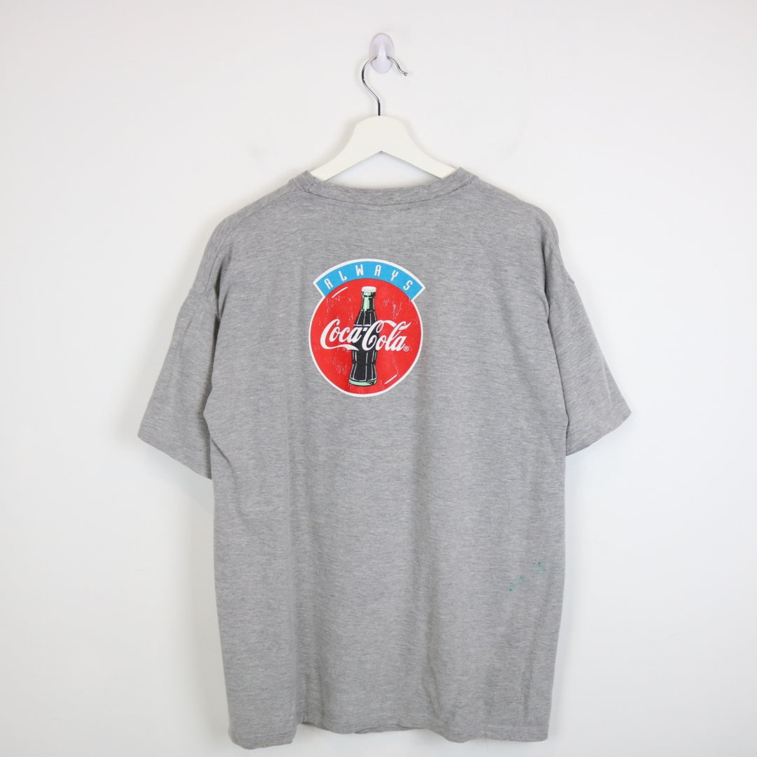Vintage 1995 Coca Cola Polar Bear Tee - L-NEWLIFE Clothing