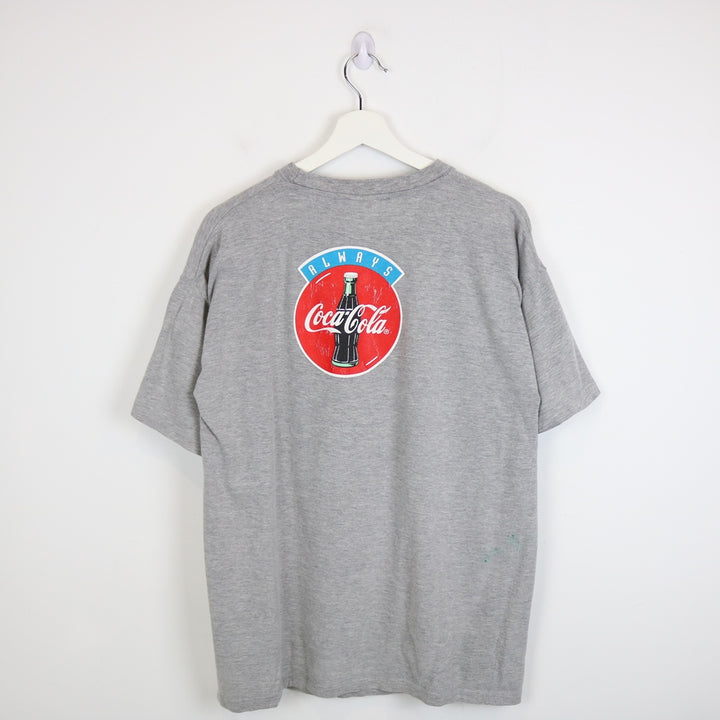 Vintage 1995 Coca Cola Polar Bear Tee - L-NEWLIFE Clothing