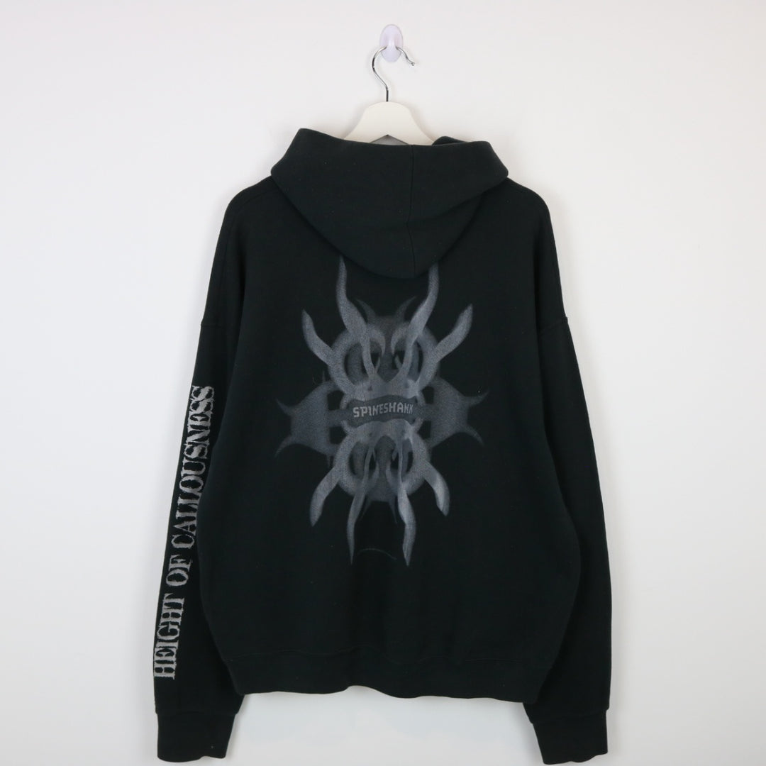 Vintage 2000 Spineshank Height of Callousness Band Hoodie - L-NEWLIFE Clothing