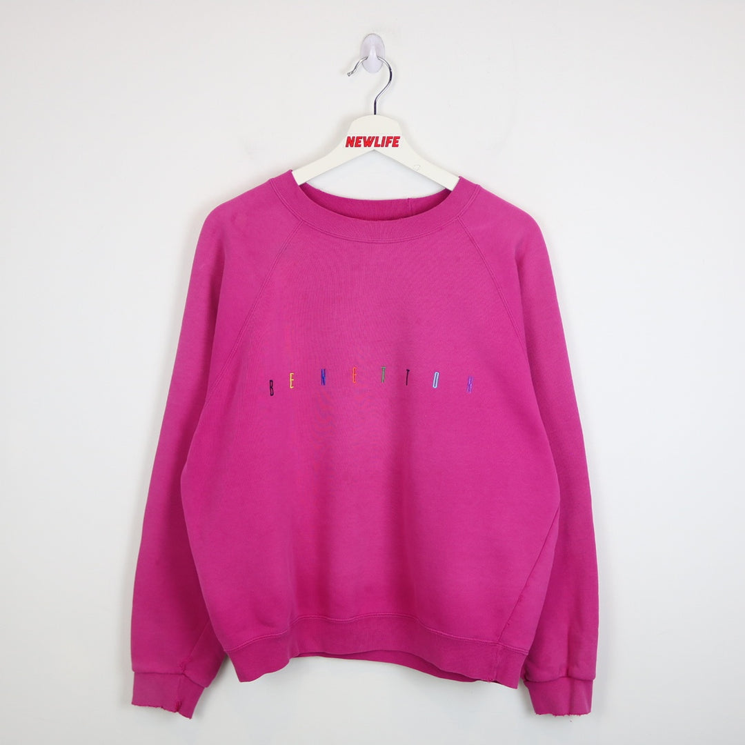 Vintage 90's United Colors of Benetton Crewneck - M-NEWLIFE Clothing
