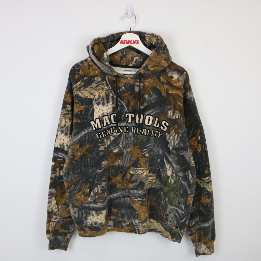 Vintage 00's Mac Tools Real Tree Camo Hoodie - L-NEWLIFE Clothing