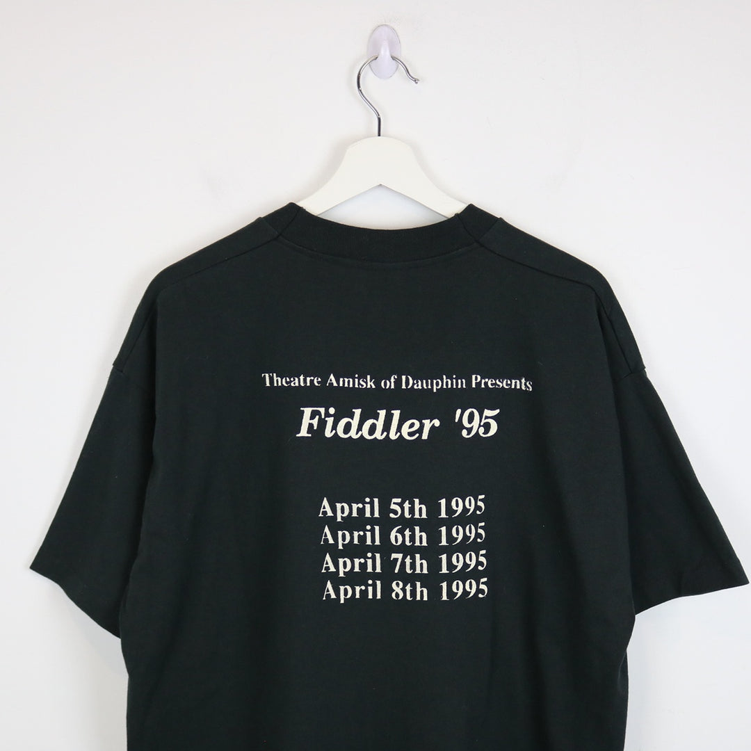Vintage 1995 Fiddler Tee - XL-NEWLIFE Clothing