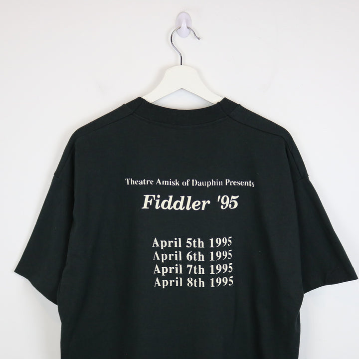 Vintage 1995 Fiddler Tee - XL-NEWLIFE Clothing