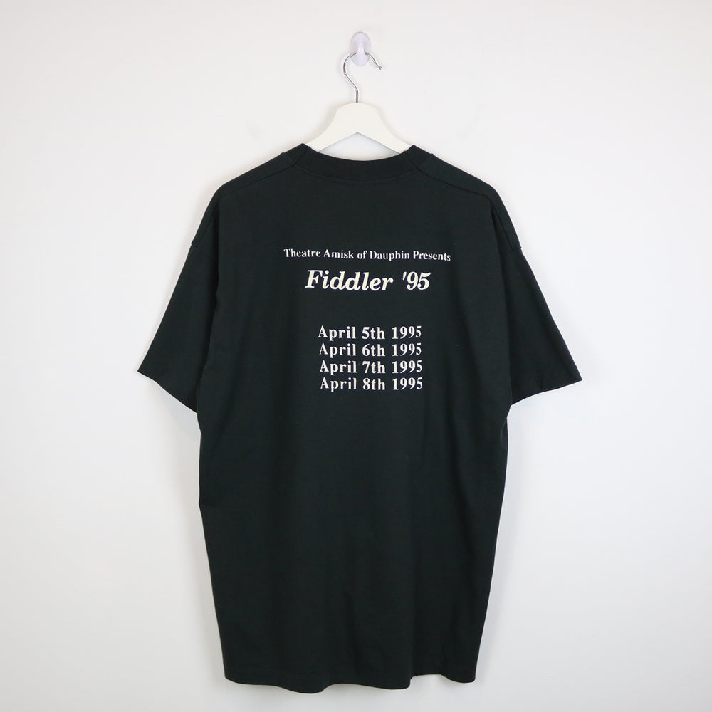 Vintage 1995 Fiddler Tee - XL-NEWLIFE Clothing