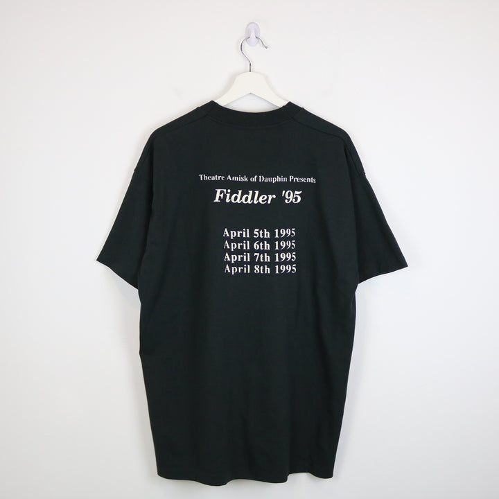 Vintage 1995 Fiddler Tee - XL-NEWLIFE Clothing