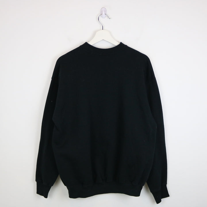 Vintage 1987 Learjet 35 Blackbird Crewneck - L-NEWLIFE Clothing