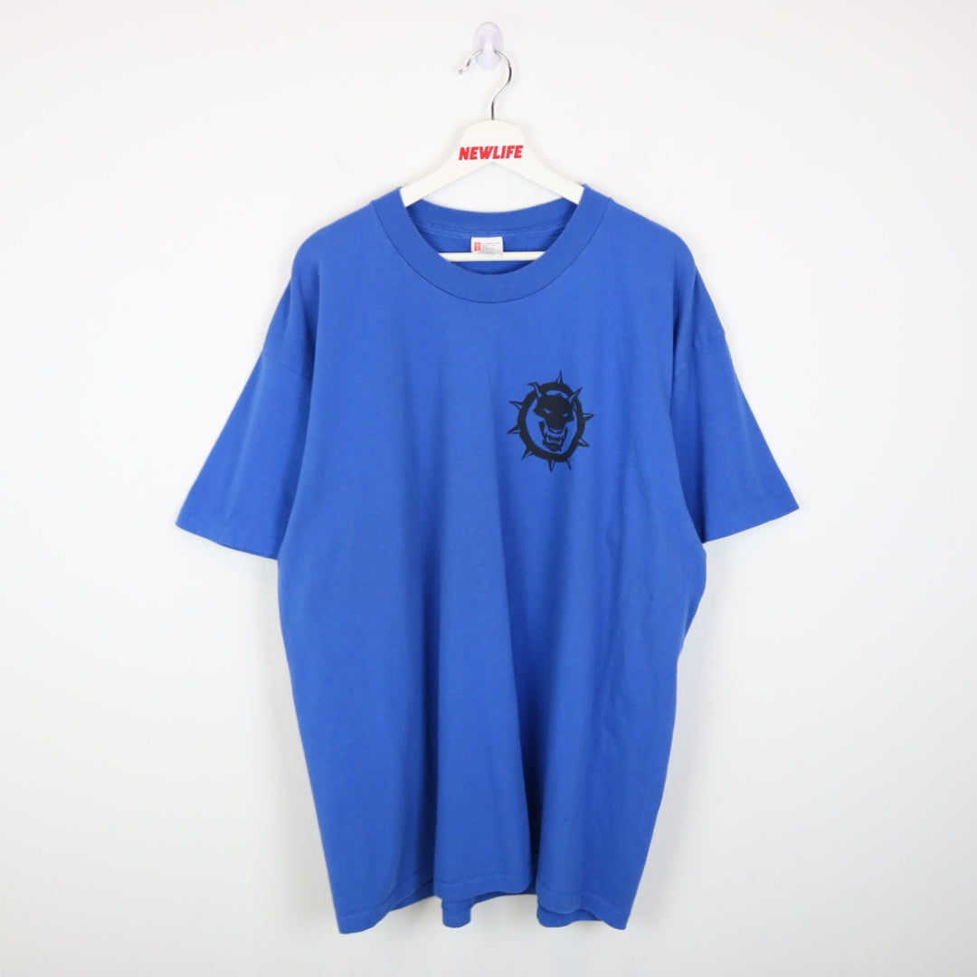 Vintage 90's Cross Breed Dog Snowboarding Tee - XXL-NEWLIFE Clothing