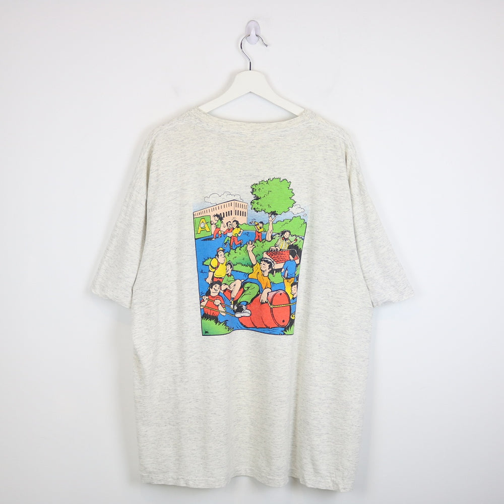 Vintage 90's Aggies Humeur Design Tee - XXL-NEWLIFE Clothing