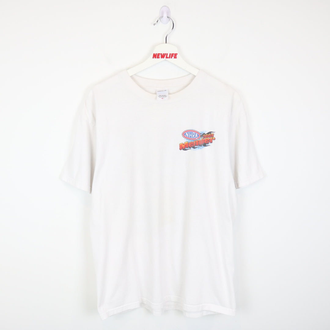 Vintage 2009 NHRA Drag Racing Tee - L-NEWLIFE Clothing