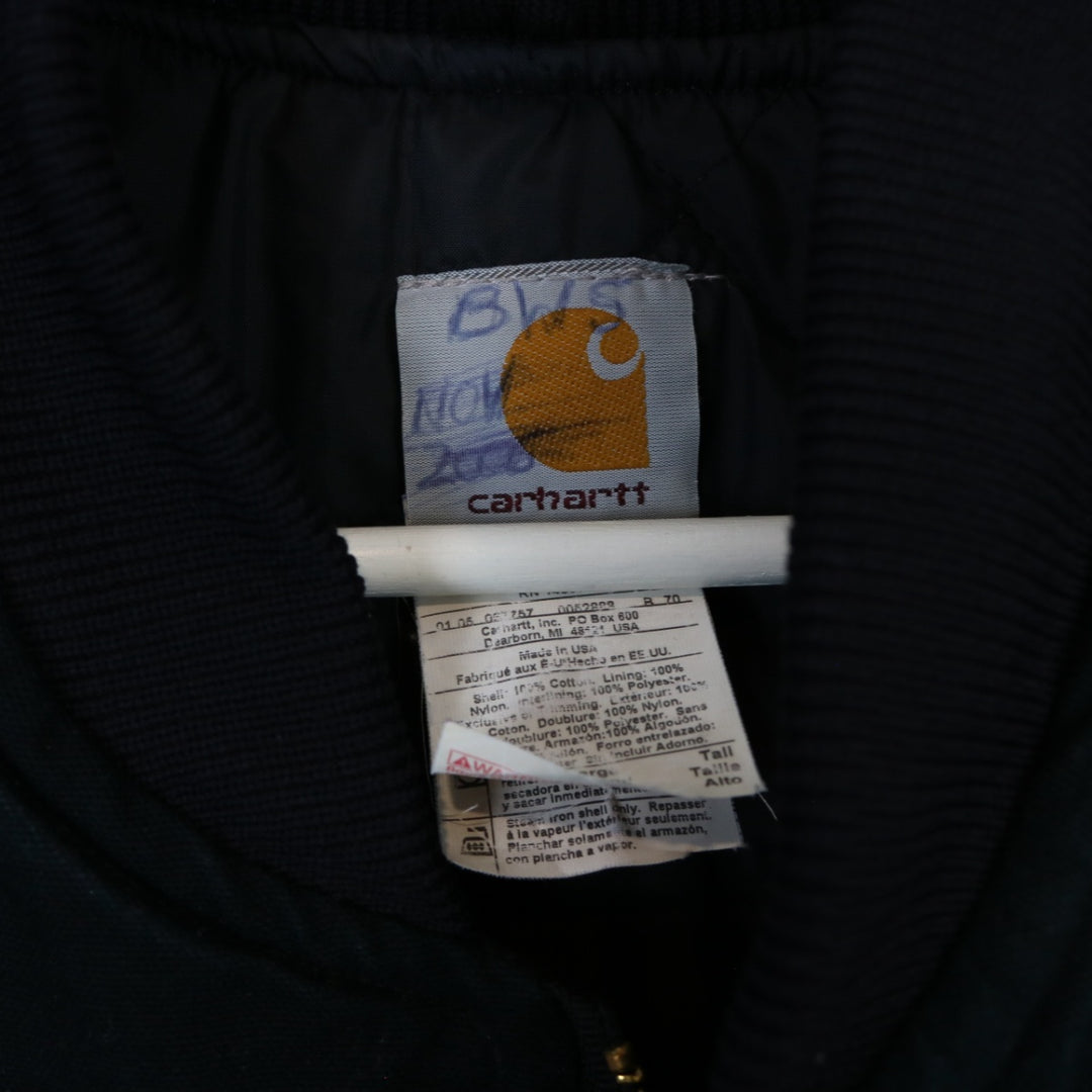 Vintage Carhartt Quilt Lined Work Vest - L-NEWLIFE Clothing