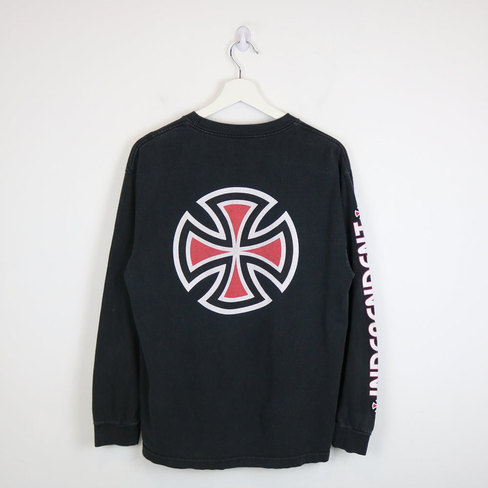 Vintage 00's Independent Long Sleeve Tee - M-NEWLIFE Clothing