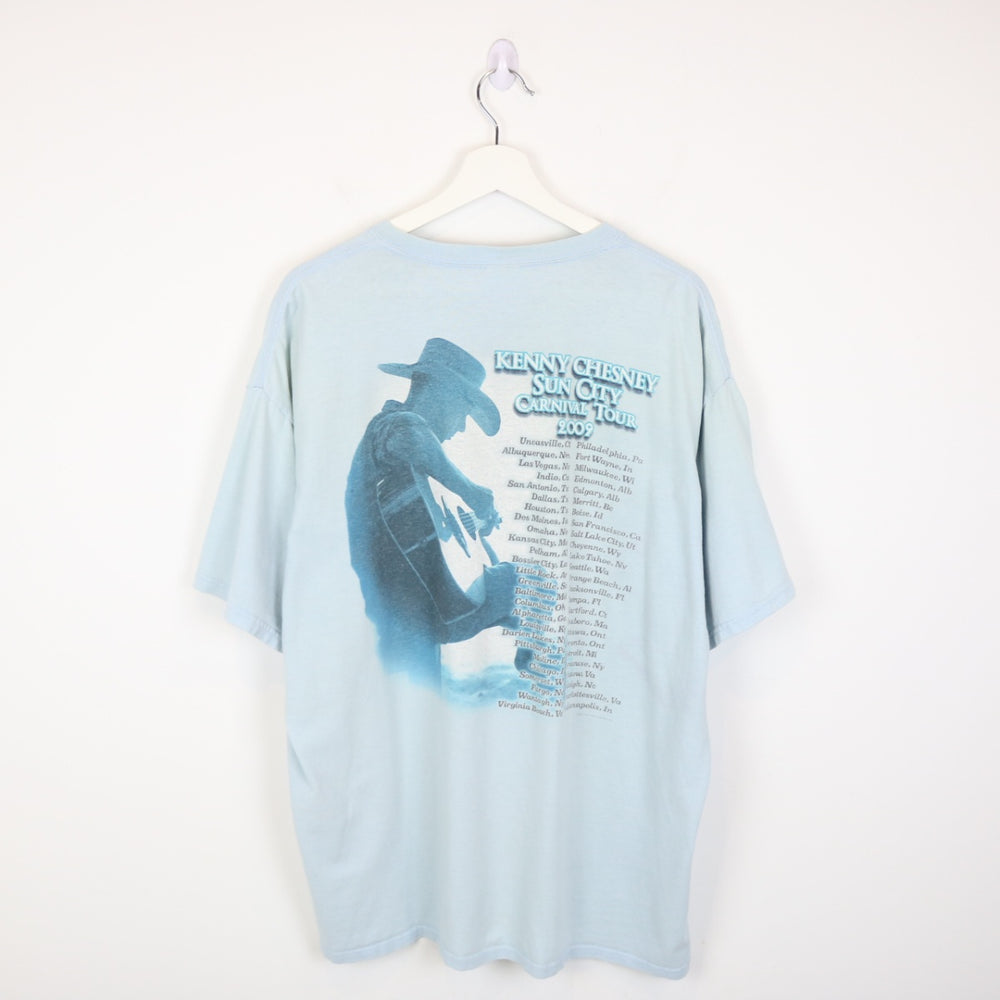 Vintage 2009 Kenny Chesney Sun City Carnival Tour Tee - XL-NEWLIFE Clothing