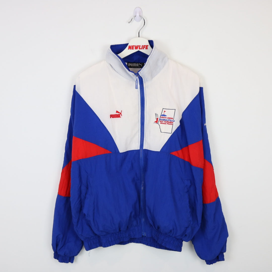 Vintage 90's Boston Pizza Golf Tournament Windbreaker Jacket - L-NEWLIFE Clothing