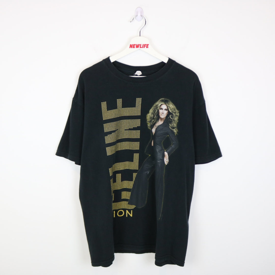 Vintage 2008 Celine Dion World Tour Tee - XL-NEWLIFE Clothing