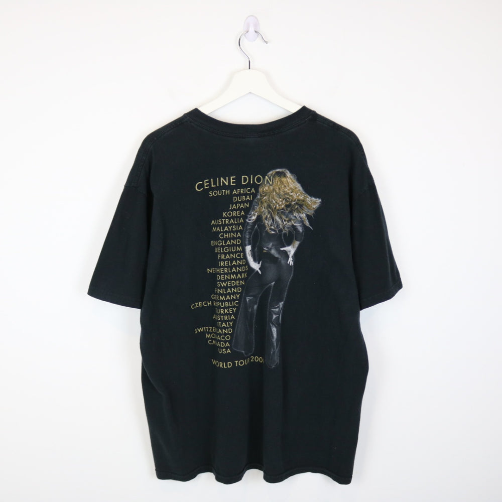 Vintage 2008 Celine Dion World Tour Tee - XL-NEWLIFE Clothing