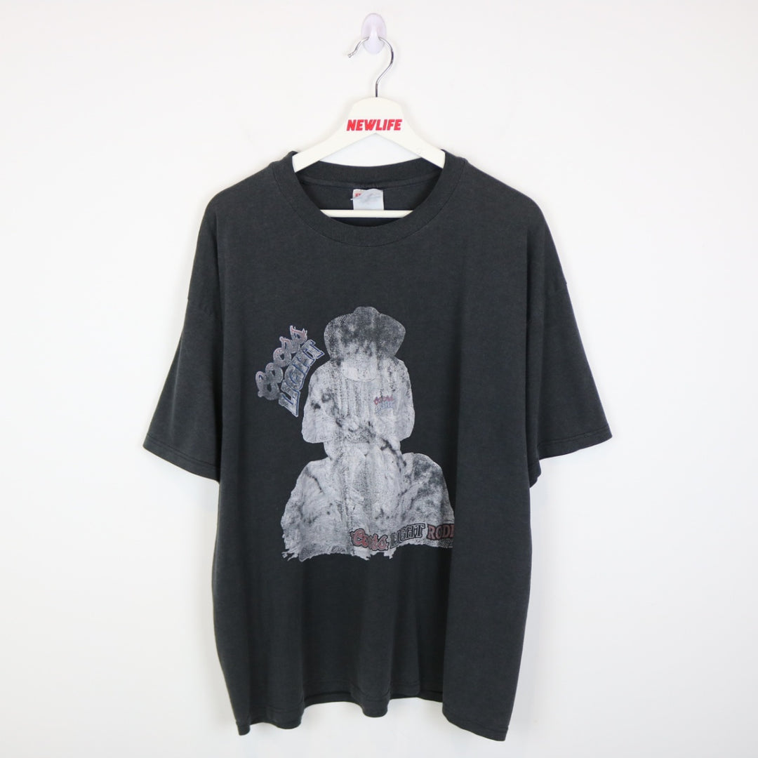 Vintage 90's Coors Light Rodeo Tee - XL-NEWLIFE Clothing