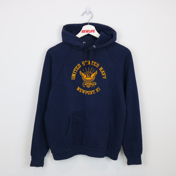 Vintage 80's United States Navy Hoodie - S-NEWLIFE Clothing