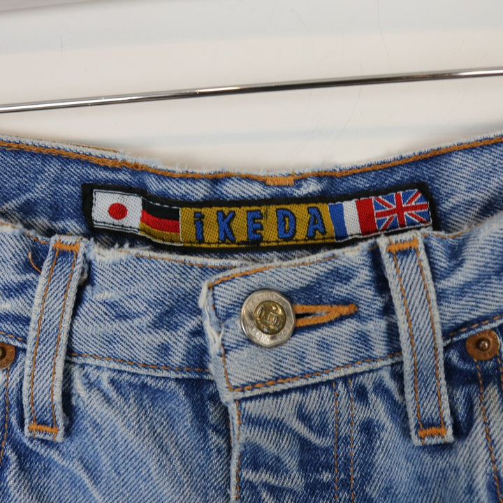 Vintage 80's Ikeda Denim Shorts - 29"-NEWLIFE Clothing