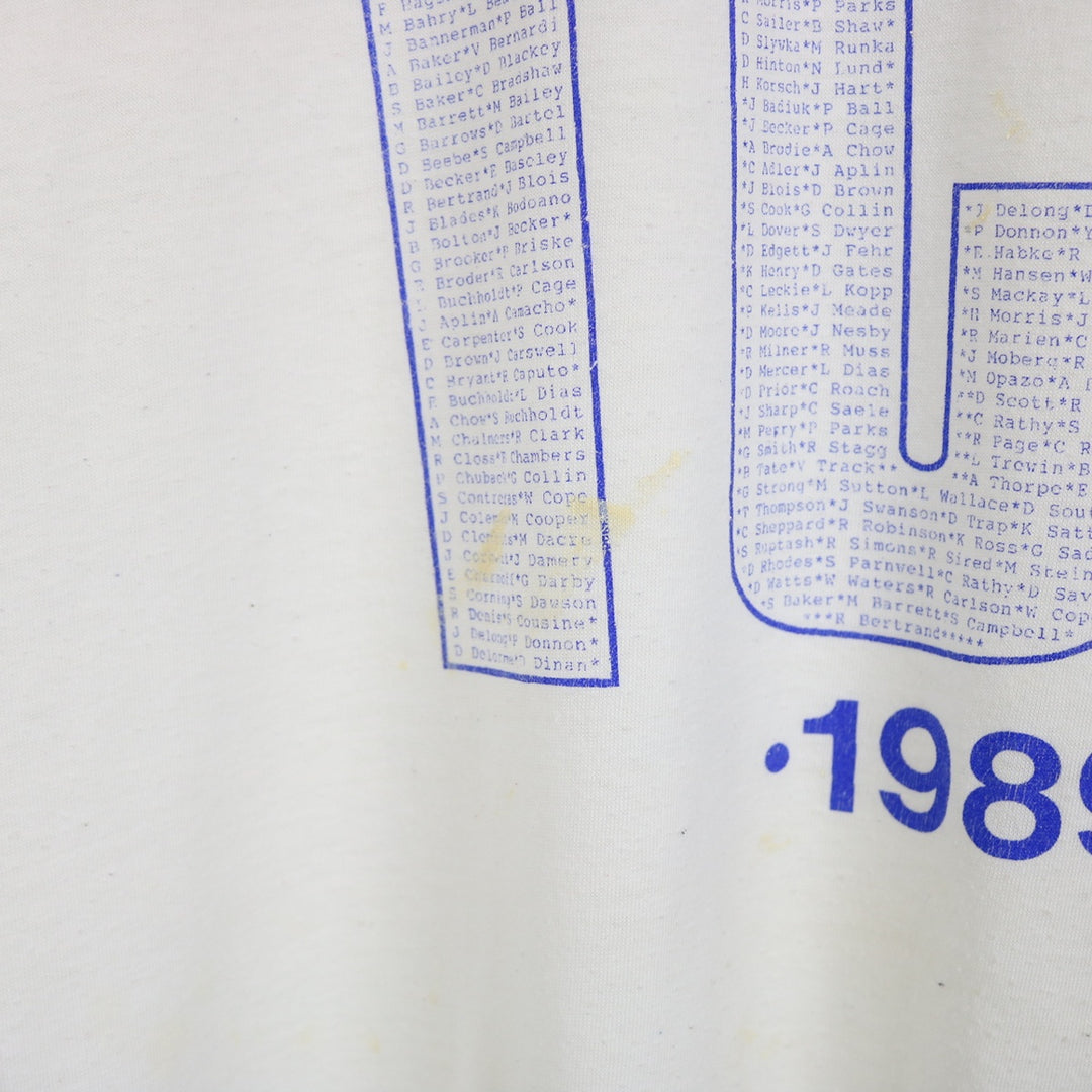 Vintage 1989 Shaw Cable FCS Launch Tee - L-NEWLIFE Clothing