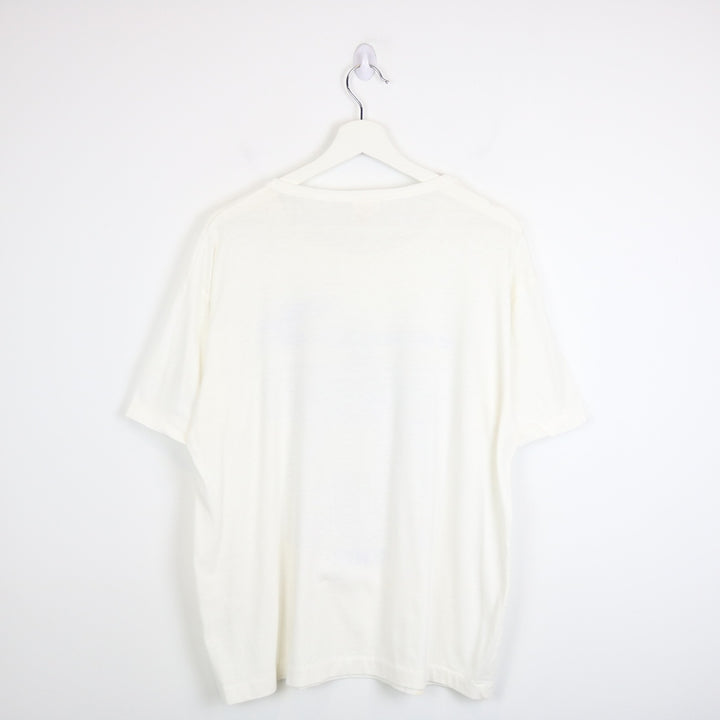 Vintage 1989 Shaw Cable FCS Launch Tee - L-NEWLIFE Clothing