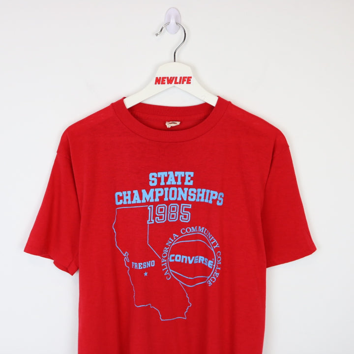 Vintage 1985 Converse State Champions Tee - S-NEWLIFE Clothing