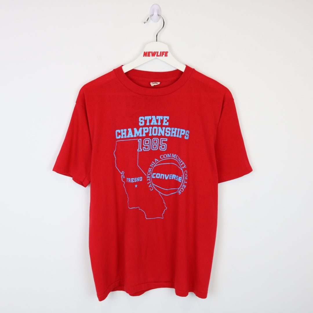 Vintage 1985 Converse State Champions Tee - S-NEWLIFE Clothing