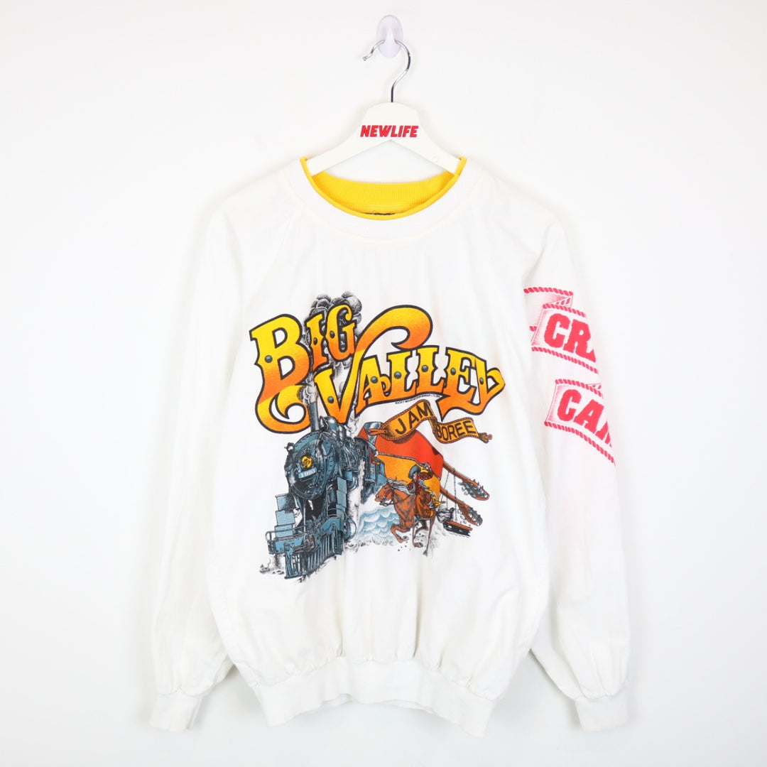 Vintage 1993 Big Valley Jamboree Crewneck - M-NEWLIFE Clothing