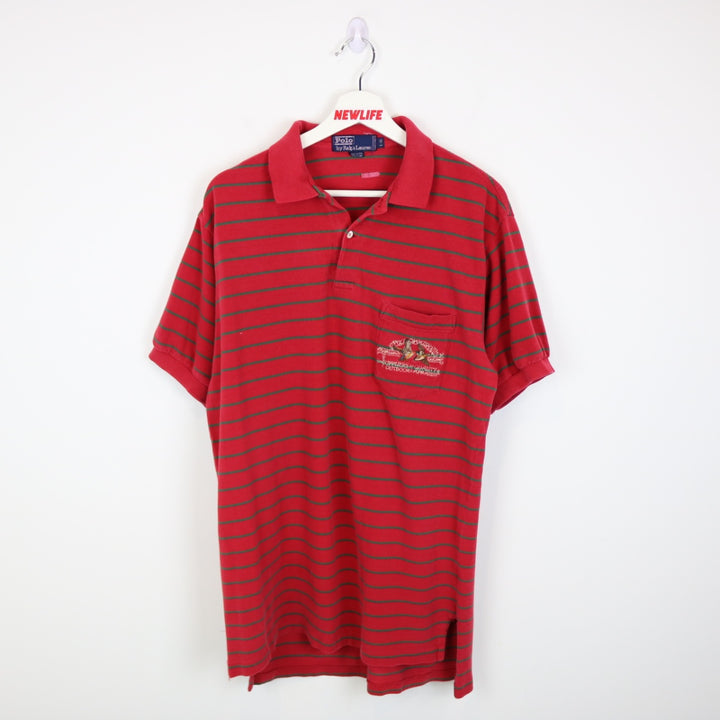 Vintage 90's Polo Sportsman Ralph Lauren Polo Shirt - L-NEWLIFE Clothing