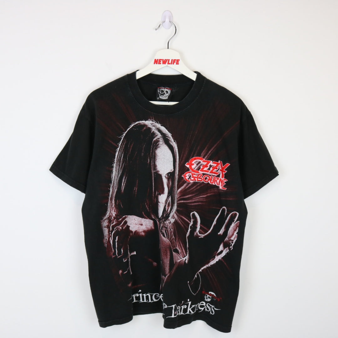 Y2K Prince of Darkness Ozzy Osbourne Tee - L-NEWLIFE Clothing