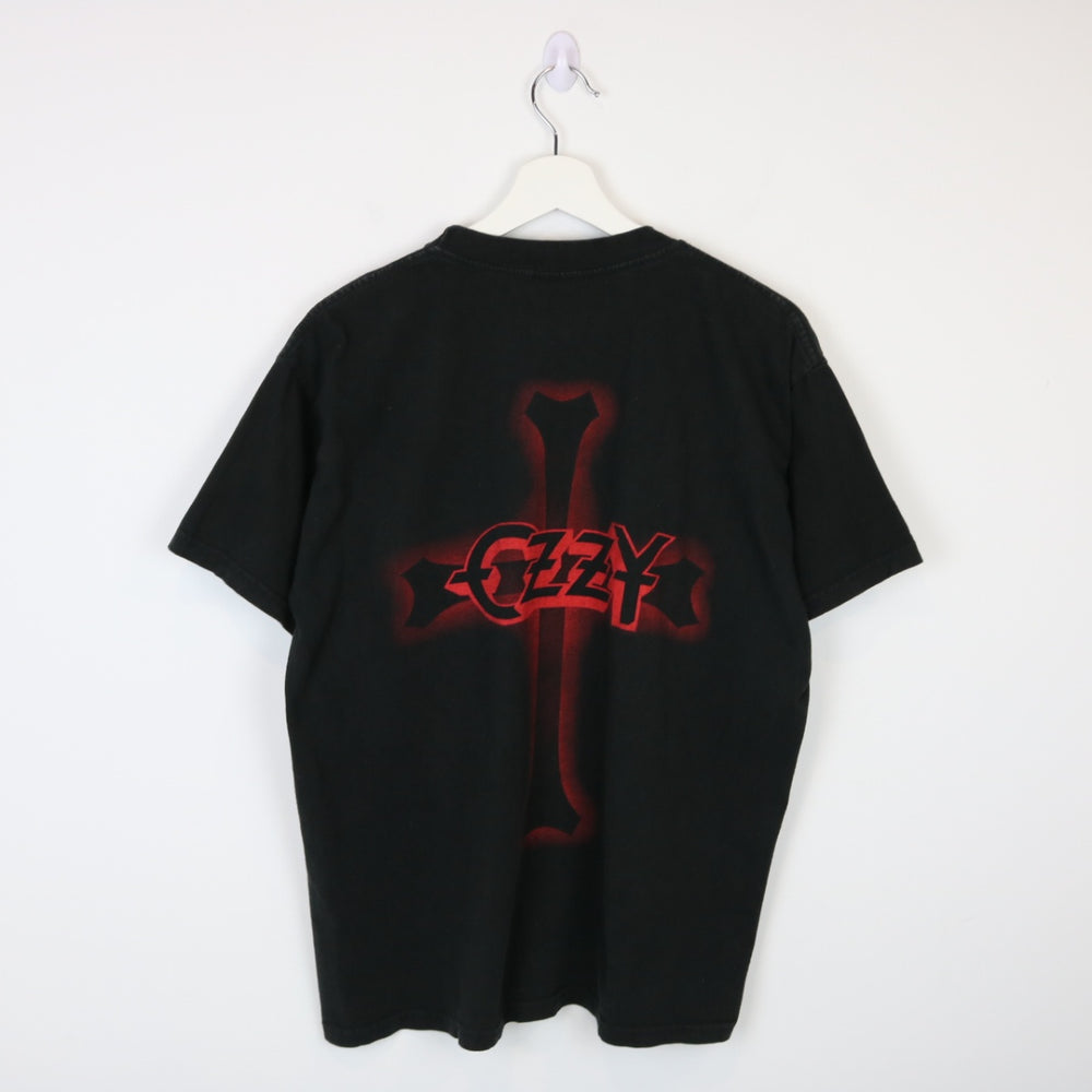 Y2K Prince of Darkness Ozzy Osbourne Tee - L-NEWLIFE Clothing