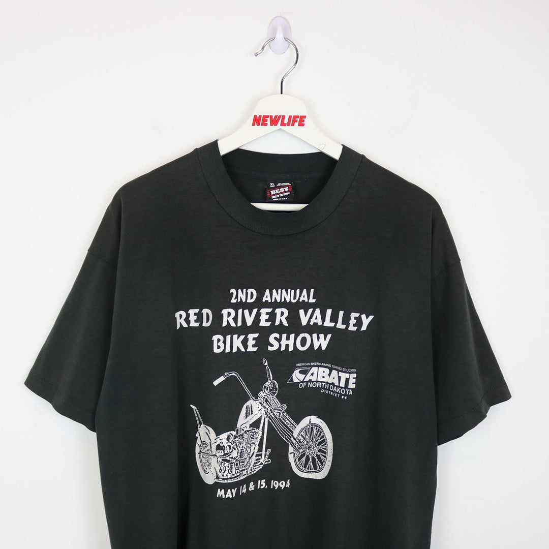 Vintage 1994 Red River Valley Bike Show Tee - XL-NEWLIFE Clothing