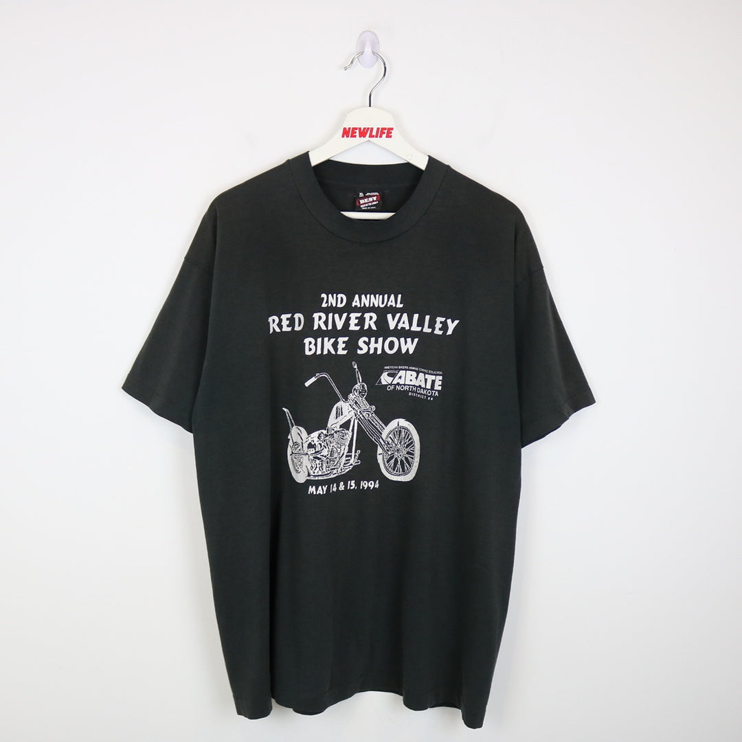 Vintage 1994 Red River Valley Bike Show Tee - XL-NEWLIFE Clothing
