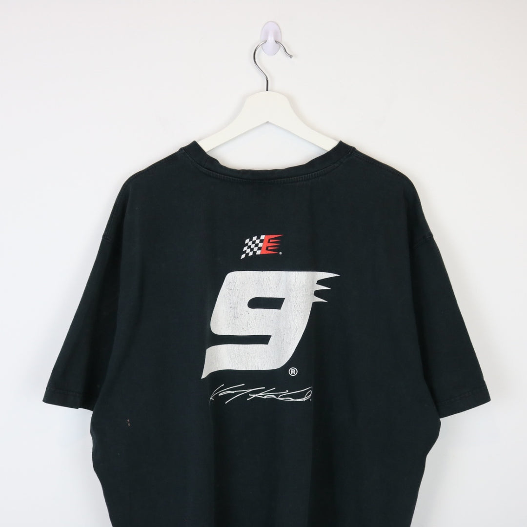 Vintage 00's Dodge Kasey Kahne Nascar Racing Tee - XXL-NEWLIFE Clothing