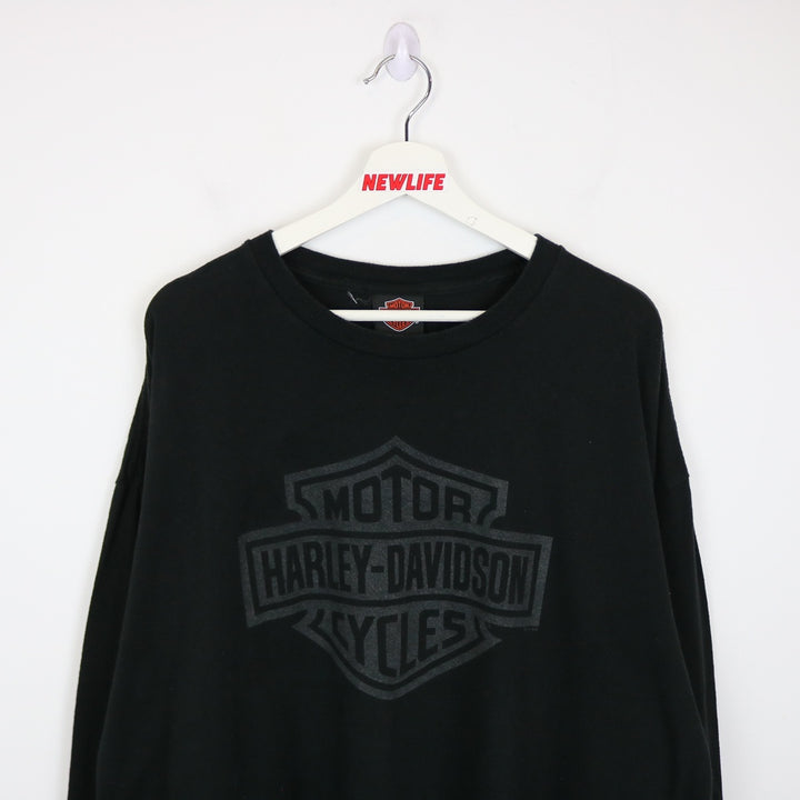 2013 Harley Davidson Edmonton Alberta Long Sleeve Tee - 3XL-NEWLIFE Clothing