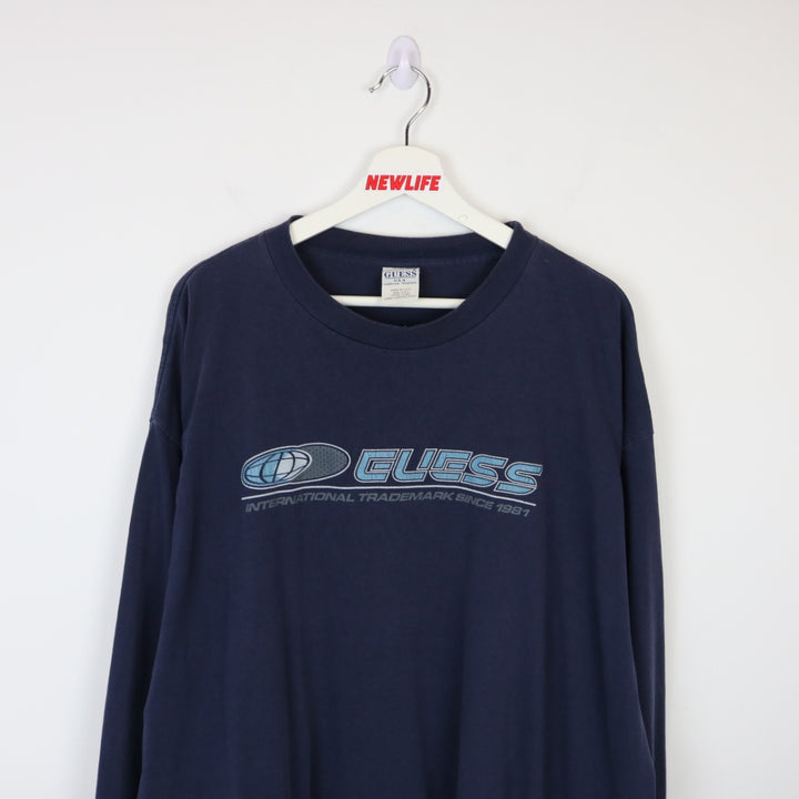 Vintage 90's Guess Long Sleeve Tee - XXL-NEWLIFE Clothing