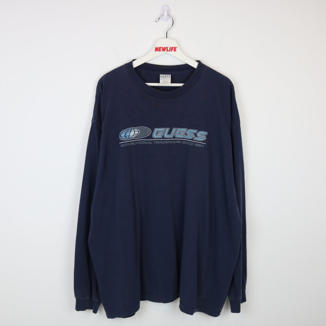 Vintage 90's Guess Long Sleeve Tee - XXL-NEWLIFE Clothing