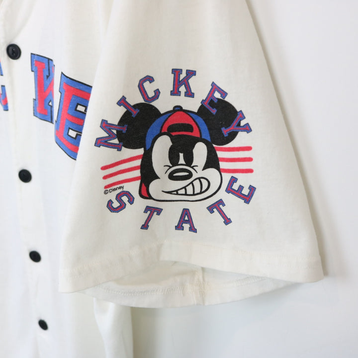 Vintage 90's Disney Mickey Mouse Baseball Jersey - S/M-NEWLIFE Clothing