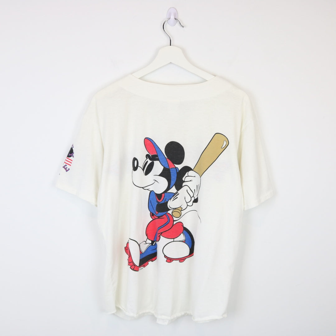 Vintage 90's Disney Mickey Mouse Baseball Jersey - S/M-NEWLIFE Clothing