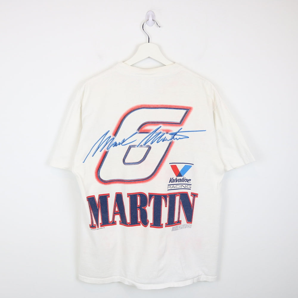 Vintage 90's Mark Martin Nascar Racing Tee - L-NEWLIFE Clothing