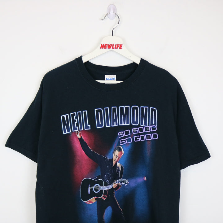 2012 Neil Diamond So Good Tour Tee - L-NEWLIFE Clothing