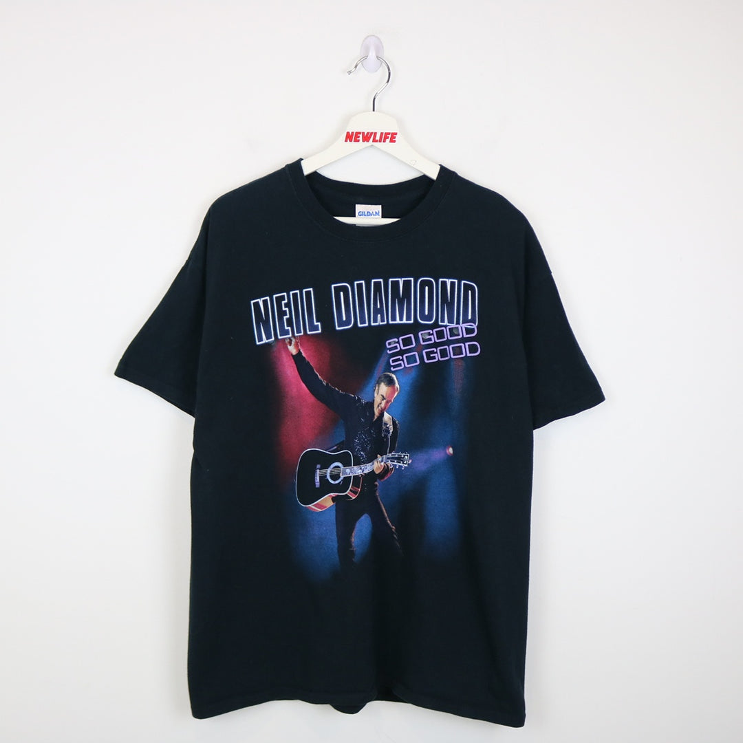 2012 Neil Diamond So Good Tour Tee - L-NEWLIFE Clothing