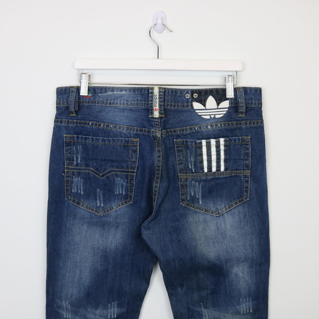 Vintage Y2K Diesel x Adidas Denim Jeans - 36"-NEWLIFE Clothing