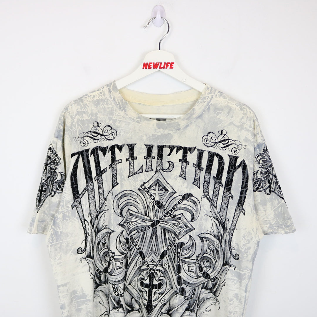 Y2K Affliction Lost Souls Tee - L-NEWLIFE Clothing