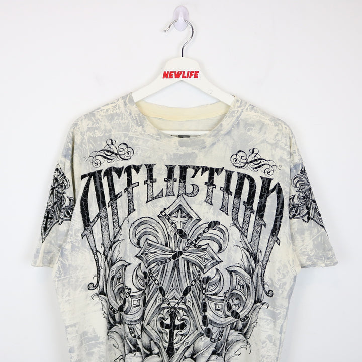 Y2K Affliction Lost Souls Tee - L-NEWLIFE Clothing