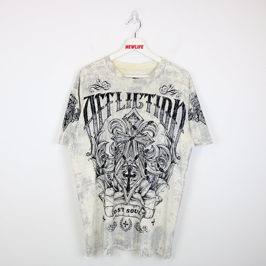 Y2K Affliction Lost Souls Tee - L-NEWLIFE Clothing