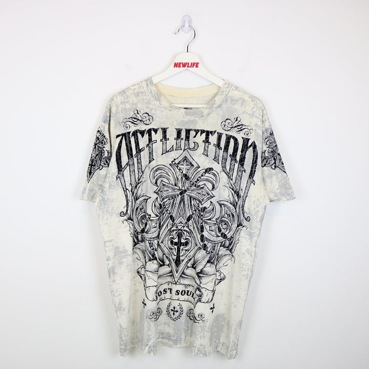 Y2K Affliction Lost Souls Tee - L-NEWLIFE Clothing