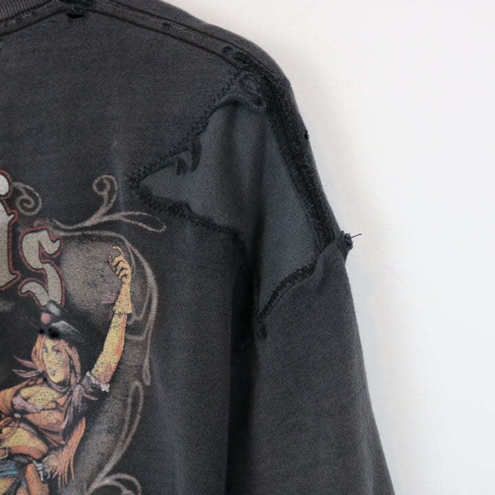 Vintage 2007 Thrashed Sturgis Black Hills Rally Tee - L-NEWLIFE Clothing