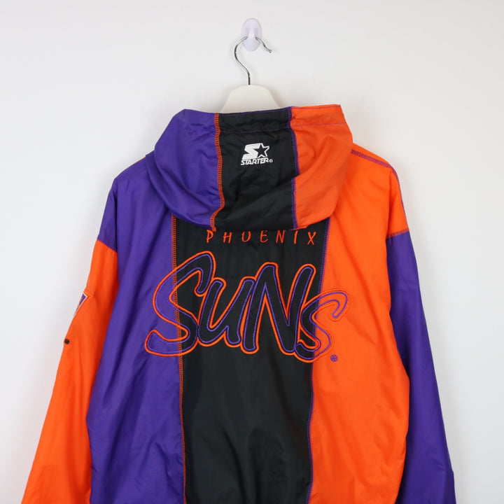 Vintage 90's Phoenix Suns Half Zip Starter Jacket - L-NEWLIFE Clothing