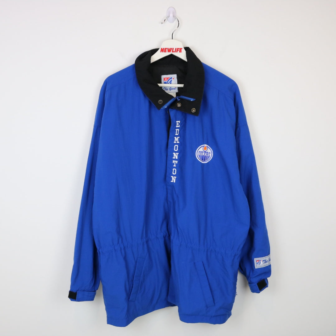 Vintage 90's Edmonton Oilers Jacket - L-NEWLIFE Clothing