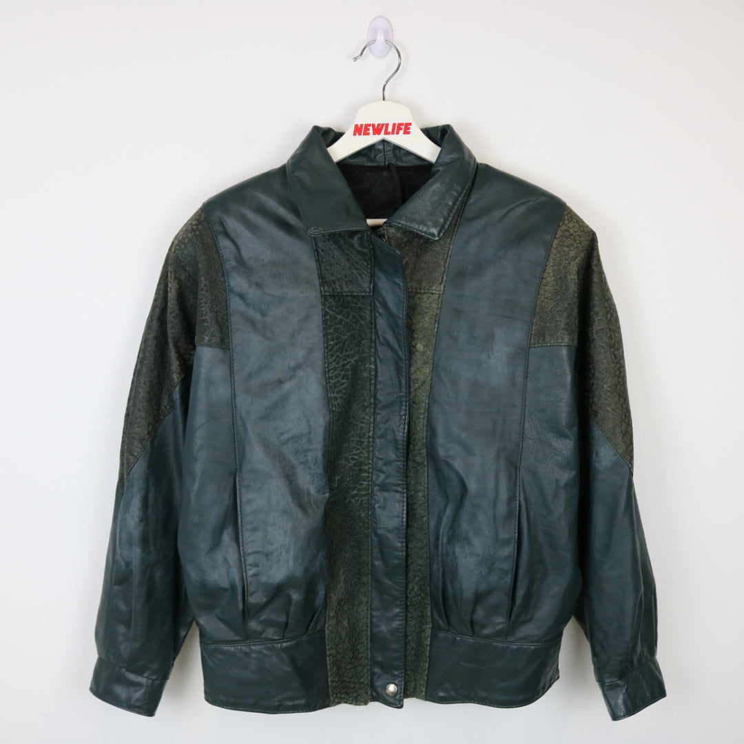 Vintage 90's Hemingway Leather Jacket - L-NEWLIFE Clothing